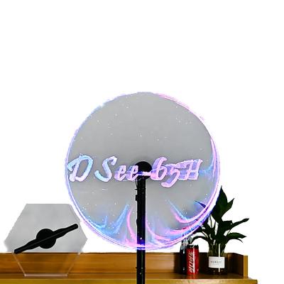 China Hot Sale Dseelab Dsee-65h Indoor Linux System Holograma 3d Video Wall Hologram Projector Led Wifi Fan For Event for sale