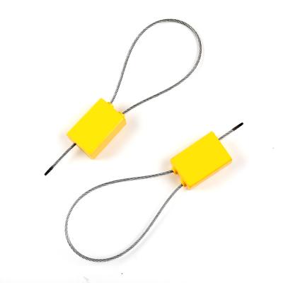 China Factory Supply 1.8 Cubic Yellow Metal Receptacle and Plastic Adjustable Cable Seal for sale