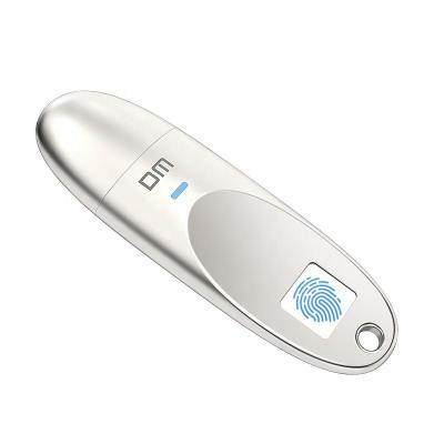 China Metal Fingerprint USB 3.0 Metal Housing OEM Flash Drive 32GB 64GB 128GB for sale