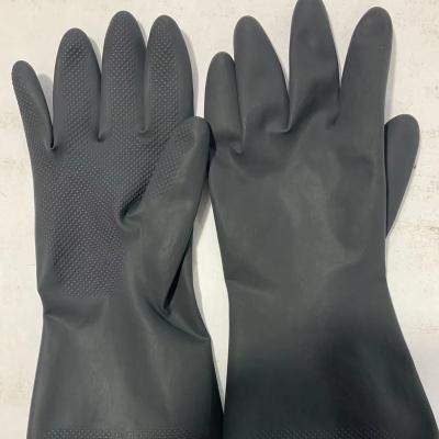 China 100g Sun Rubber Gloves Industrial Chemical Acid Resistant Breathable for sale