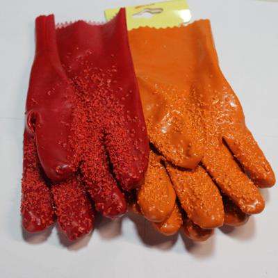 China 27cm 30cm 35cm Breathable PVC Arm Gloves Acid Resistant 40cm Long for sale