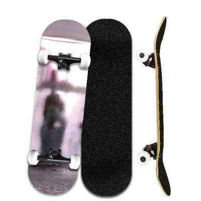 China 2017 Hot Sale Adult Canadian Skateboard Decks Maple 7ply Blank White Mini Adult Cruiser for sale