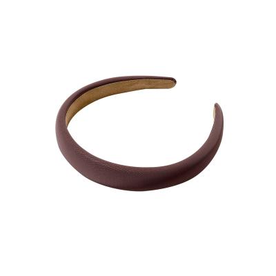 China Hair Decoration Premium Quality Simple Retro Pull Out Press Hair Circle Hair Clip Solid Color Hair Band for sale