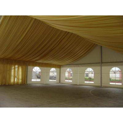 China 12x10mmarquee linings Outdoor Events Luxury Aluminium Ceremony German Trade Show Tent Industrial Storage Tents Big Wedding Party for sale