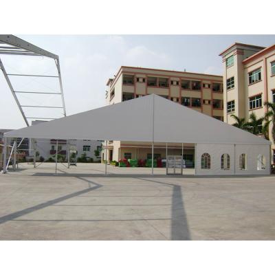 China 30M party tent Luxury Transparent Wedding Party Event Tent Marquee With Clear Roof For Sale zu verkaufen