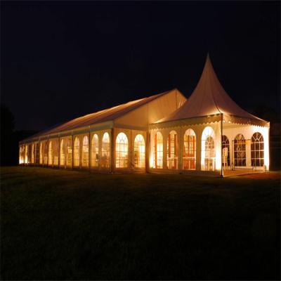 Cina 40M Outdoor White Large Luxury Wedding Tents For 40M Luxury Party Tent High Quality Wedding 40M Party Tent in vendita