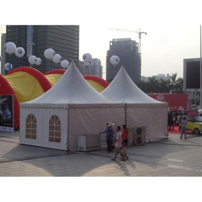 China New Design Custom Logo 3x3m 4x4m 5x5m Outdoor Canvas Gazebo Pagoda Tent for sale