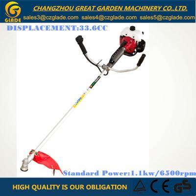 China 28mm Float Type Straight  Gasoline Brush Cutter / Gas Grass Trimmer Garden Equipment for sale