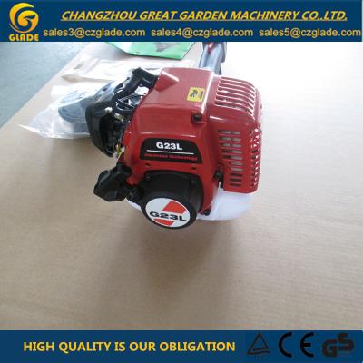 China 23CC Red Gasoline Grass Cutter Small Handle Single Cylinder G23 Air Cooled for sale