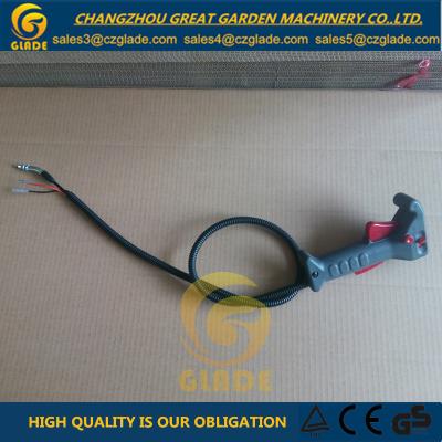 China Garden Market Brush Cutter Parts Handle Assy With Throttle Cable Assy for sale