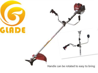 China 45.4cc Home Garden Straight Shaft Gas Powered Brush Cutter / Petrol Grass Trimmers for sale