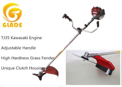 China Professional Straight Shaft Brush Cutter / Gas Grass Trimmer Lawn Mower 28mm Pipe Dia for sale