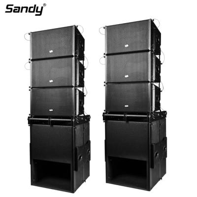 China Sound Line Array Plywood Speakers Active Audio System Speakers for sale