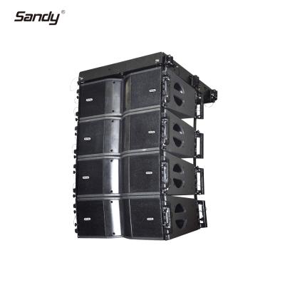 China Line Array PA Speakers Audio System Birch Plywood Active Sound for sale