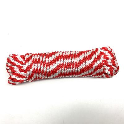 China Lightweight Lightweight Moisture And Chemical Resistant Hollow Braid Polypropylene Rope for sale