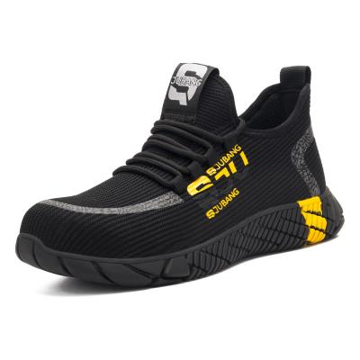 China Steel Toe Men And Women Care Leader Shoes Oil Water Resistant Safety Running Shoes Non Slip Toe Carton Woven Unisex Rubber Steel for sale