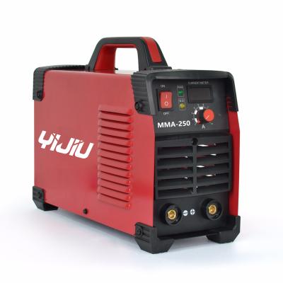 China YIJIU Hotels Metal Inverter Zx7 250 Muttahida Majlis-e-Amal Igbt DC Arc Manual Welding Machine for sale