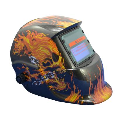 China YIJIU Large Helmet Sight Welding Auto Darkening Welding Helmet 110*90*10mm for sale