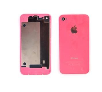 China Conversion Kit Mobile Phone Iphone 4 Spare Parts Back Battery Cover Pink for sale