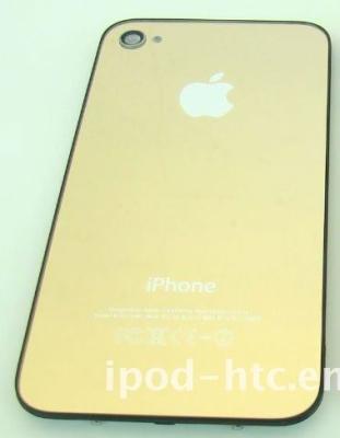 中国 Iphone 4 の背部ガラス蓄電池カバー金 Iphone 4 つの予備品 販売のため