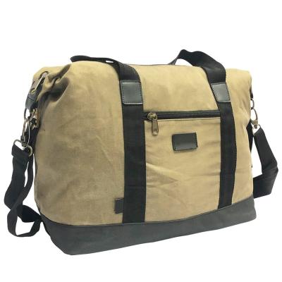 China New Style Canvas Sporting Goods Bag Large Capacity Travel Travel Satchel Shockproof Handbag for sale