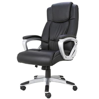 China (Size) Luxury Adult Adjustable Comfortable Ergonomic Executive Office Leather Chair for sale