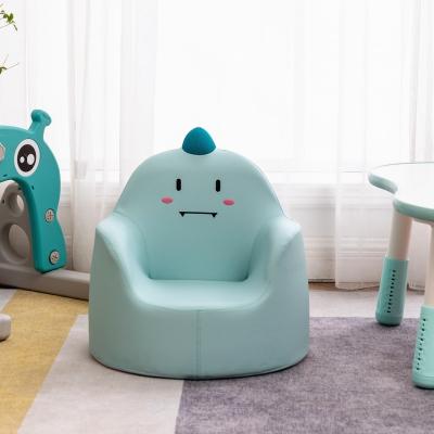 China Safety Comfortable Soft Eco Friendly Material Leather Cute Outdoor Multi Use Cartoon Kids Baby Sofa Chair for sale