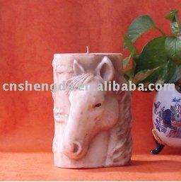 China Horse head scented candle, cylinder candle, scented candle, candle, candles for sale