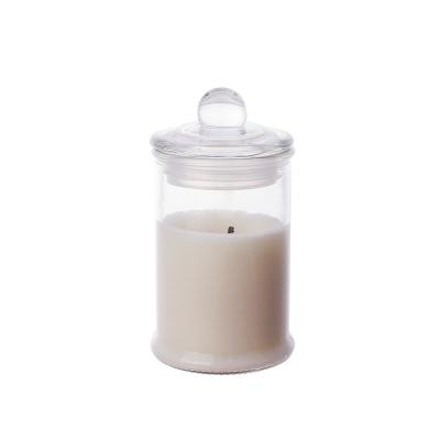 China Gift & Craft 150ml Glass Bottle Aromatherapy Candle Jar Household Glass Candle Holder Candle Jar for sale