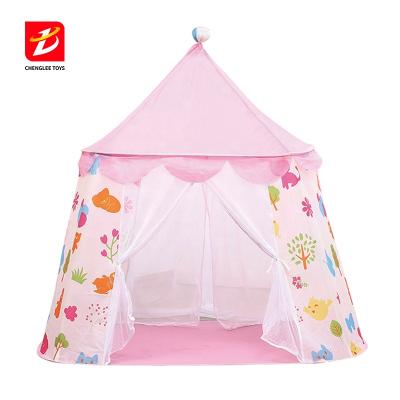 China High Quality Kids Wholesale Toy Game Room Castle Tents Soft Princess Teepee Toy Tent For Sale for sale