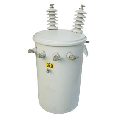 China Energy saving 75KVA 13.8KV/0.24KV power and low-loss oil type single phase transformer for sale