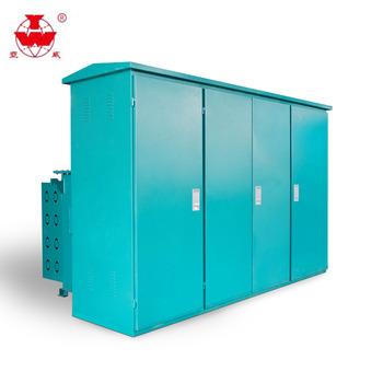 China ZGS11 Outdoor Combined Power Transformer 10KV American Style High Voltage Compact Substation 500 KVA for sale