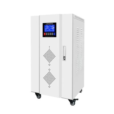 China SVC 150KVA 380v Three Phase Automatic Voltage Stabilizer Servo Motor Voltage Regulator Stabilizer for sale