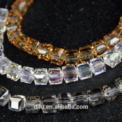 China Decoration DL - 21 ZZ 006 High Quality Chinese DIY Jewelry Making K9 Glass Crystal Beads for sale