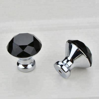 China 2018 New Design K9 Crystal Glass Sideboard Door Handle Furniture Cabinet Cabinet Knobs Hardware Accessories for sale