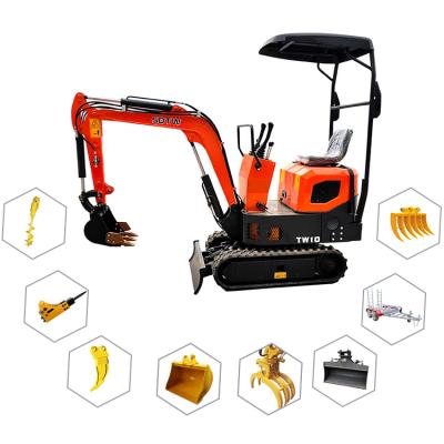 China Chinese factory mini excavator 1 ton 2 ton 3ton digger machine excavator for sale for sale