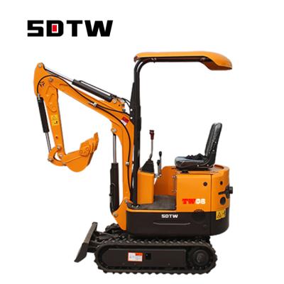 China Shandong Supplier Mini Small Excavator Factory Mini Small Excavator Supplier Tongwu Factory for sale