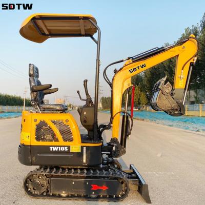 China EURO 5/farms EPA/CE approved escavator price/best mini excavator 1 ton for sale for sale