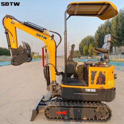 China Cultivate 1 Ton Hydraulic Crawler 1 Ton Mini Excavator CE EPA Crawler Excavator 2020 for sale