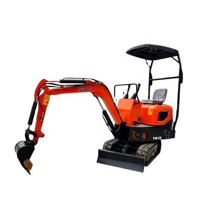 China Factory Made China New Design Good Quality 1.0 Ton Crawler Mini Excavator Agricultural Machinery for sale