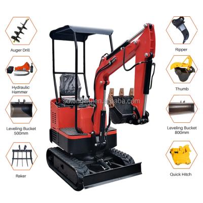 China Hotels Ready To Ship Mini Hydraulic Crawler Excavator Digger Sale for sale