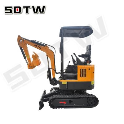 China 1.2 ton mini crawler excavator with cheap price for sale china 1.5T excavator digger 1 ton mini Carter mini excavator for sale