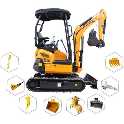 China China Shandong Factory Mini Excavator Machinery Small Mini Crawler Excavator Yanmar Kubota CE EPA EURO5 2 Ton Earth Ripper Mini Excavator For Sale for sale