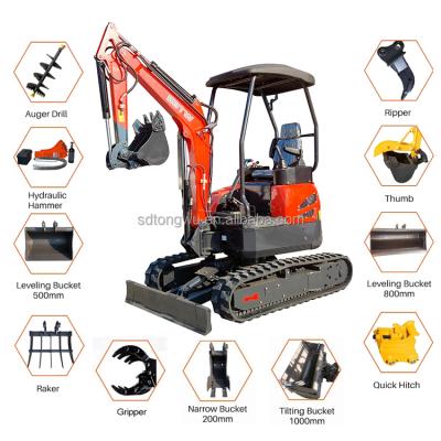 China excavator with cabin 2t 2.2t 2 ton mini excavator for sale mini excavator for sale for sale