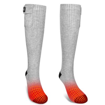 China Wholesale OEM QUICK DRY Custom Warm Sports Socks Men Women Thermal Rechargeable Battery Heated Socks for sale