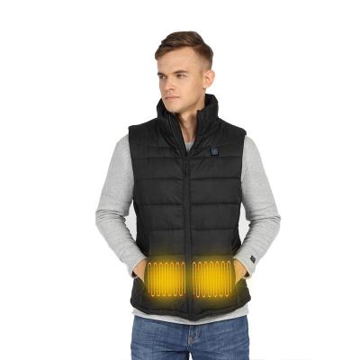 China Wholesale Outdoor Sport 7.4V Polyester Waterproof Windproof Heating Rechargeable Heated Vest QUICK DRY for sale