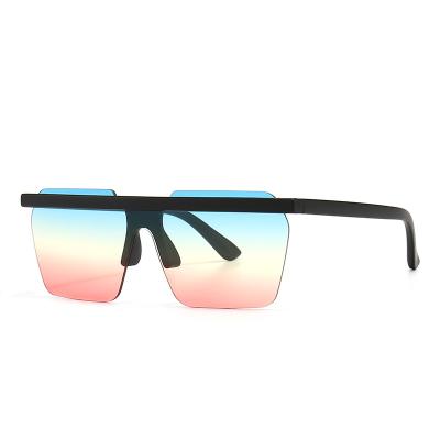 China Square Customized Logo Private Label Women Rimless Cloud Metal Frames Shades 2021 Sunglasses for sale