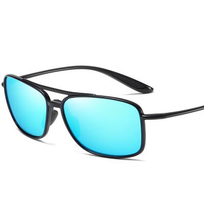 China Designer Black Mens Fishing Sunglasses Fashion Sun Glasses 2021 Retro Sports Sunglasses Men's Sun Glasses for sale