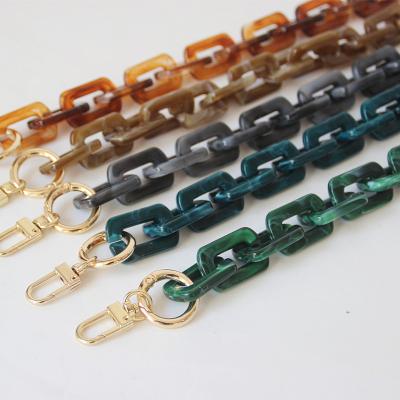 China Plastic Acrylic Purse Bag Chain Handles Etc. Metal Collar Bag. 2019 for handbags for sale