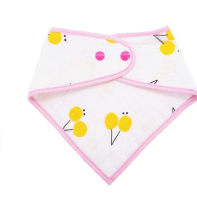 China Sustainable Reusable And Washable Gauze Bib Towel For Baby, Gauze Bib Towel for sale